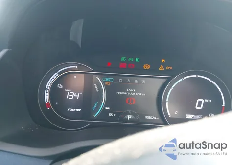 2019 Kia Niro Ev Ex Premium z USA, uszkodzony, nr VIN KNDCE3LG6K5030182